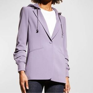 cinq a sept ahold khloe jacket Lilac grey